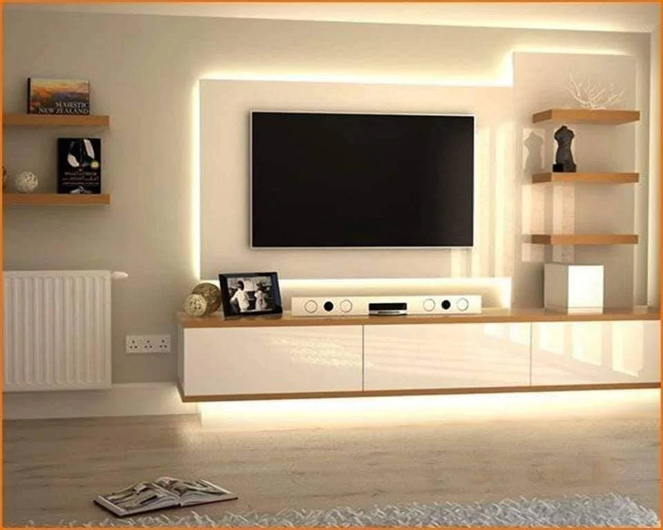 Modular TV Room Decoration