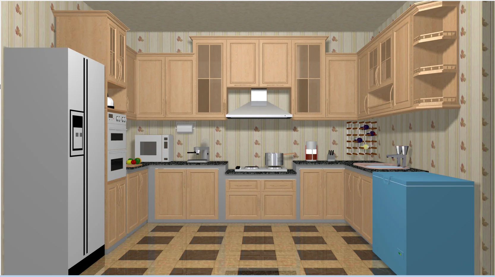 Universal Kitchen Cabinet
