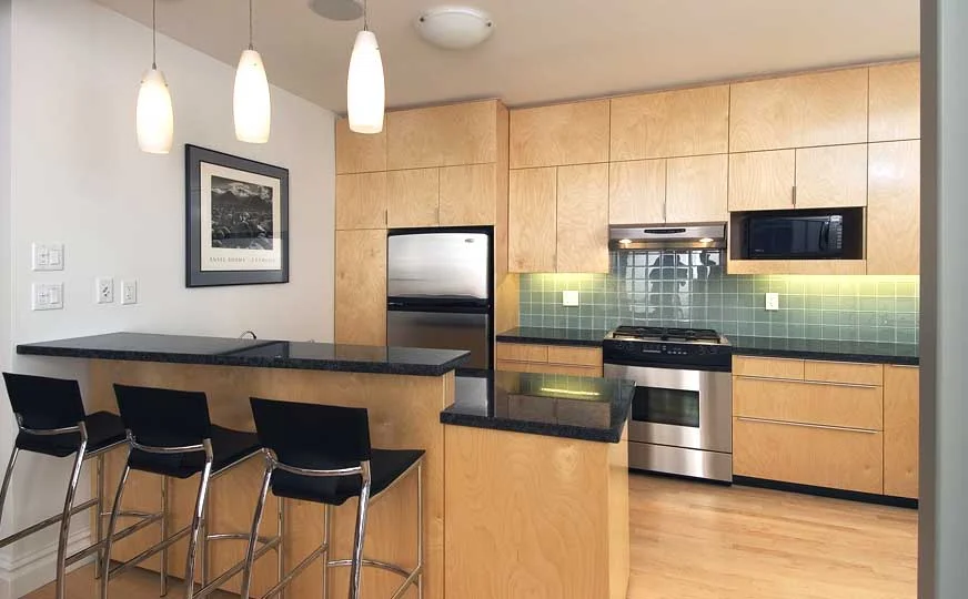 Open Kitchen Cabinet